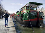 Along the Canal St Martin
