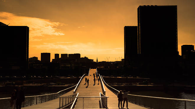 Passerelle Simone de Beauvoir - BnF