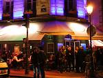 Open café