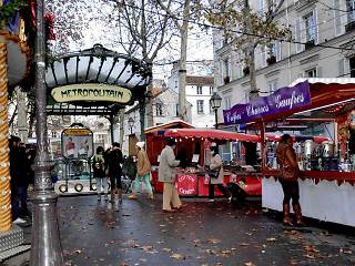Marché de Noël des Abbesses