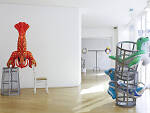 Vue in situ de l’exposition 'Jeff Koons – Popeye Sculpture', 2010, galerie Jérôme de Noirmont