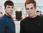 BRAVE NEW WORLDS Quinto, left, and Pine size up the enemy.