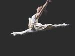 LEAPS AND BOUNDS Messmer takes flight in Twyla Tharp’s Baker’s Dozen.