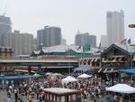"South Street Seaport (Fulton St at South St; 212-732-7678, southstreetseaport.com). There's a beautiful view of the Brooklyn Bridge, and people are just eating and relaxing everywhere."---Bill Wheeler, 47; customer-service representative; Middle Village,