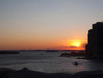 Sunset from the Brooklyn Bridge