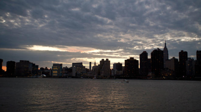 Sunset from Gantry Plaza State Park