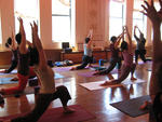 Sweaty Express at Om Yoga Center