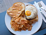 Hot meat-loaf sandwich with a fried egg on country white bread ($TBA)The Brooklyn Star, 593 Lorimer St at Conselyea St, Williamsburg, Brooklyn (718-599-9899, thebrooklynstar.com). Brunch begins in June; check before heading out.