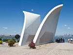 Postcards (St. George Waterfront Esplanade, Staten Island; statenislandusa.com)James Molinaro, Staten Island borough president: "[On September 11, 2001] I was down at the polling place when a young man came over to me and whispered in my ear that a plane 