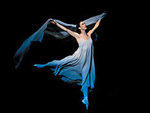 SCARF DANCE Nichols performs Pavane.