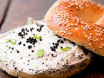 Caviar cream cheese at Russ and Daughters