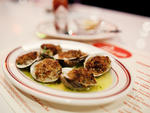 Baked clams at Parm