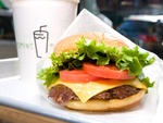 Burger at Shake Shack