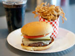 Burger at the Burger Garage