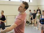 Christopher Wheeldon Rehearsing NYCB1/5/12New York City Ballet  Credit Photo: Paul Kolnikstudio@paulkolnik.comnyc 212-362-7778