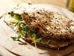 Roast pork sandwich at San Matteo Panuozzo