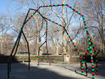 1. Analyze art in Central Park. Pictured: Eva Rothschild, Empire