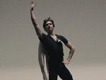 Zach Catazaro rehearsing Romeo + Juliet
