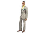 This vintage three-piece wool suit was a thrift store find that  Aundreus's friend "kindly gave to me because of my reputation for  [wearing] tailored things," he notes. He pairs it with a yellow cashmere  turtleneck from Uniqlo (locations throughout the 