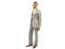 This vintage three-piece wool suit was a thrift store find that  Aundreus's friend "kindly gave to me because of my reputation for  [wearing] tailored things," he notes. He pairs it with a yellow cashmere  turtleneck from Uniqlo (locations throughout the 