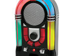 50 Fifty Gifts retro jukebox speaker, $18, at perpetualkid.com