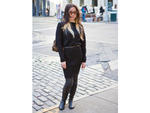 Cherie Chen, 23, menswear designer, Flatiron DistrictChen cites "a reinterpreted Cruella de Vil" as the inspiration behind her 'do, which she's had for the past two and a half years. She gets her hair colored by Leslie Ingian at Salon 7 (110 E 7th St betw