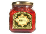 Mustapha's Moroccan Harissa The North African condiment harissa---a blend of chilies, olive oil, garlic and spices---is often found in a squeezable tube, but this refined version comes in a handsome jar. The spicy, fruity and slightly smoky paste can be a