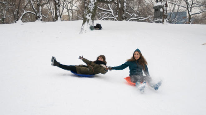 Sledding!