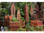 Holiday Train Show at the New York Botanical GardenAll the mini NYC landmarks in this popular show are made of plants!