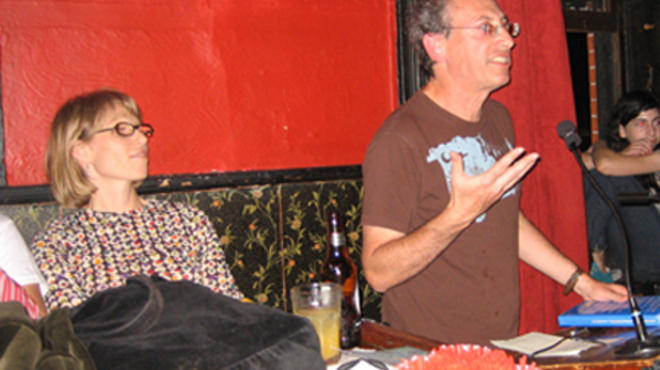 Susan Dottino and Ken Kalfus at KGB Bar Sunday Night Fiction