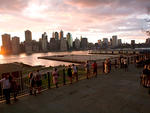 "I just like walking places, like from Boerum Hill to the Brooklyn Promenade. There are all those brownstones and then you end up looking at one of the best views of Manhattan. Half of my memories of past relationships are of just walking to and from plac