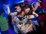 Maria Kon, 26, medical student, Bronx "I met a guy who gave me the flyer about this. I used to go to kinky parties, and this one seemed like it would be really fun. Here, it's a bunch of freaks and weird people in NYC who come to express themselves. It's 