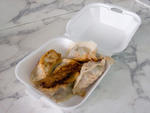 647, eat out, cheap feature, chinatown, prosperity dumpling, pork and chives dumpling, one dollar