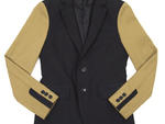 Gaspard Yurkievich slim-fit color-block blazerm $795, at Behaviour