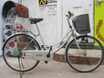 Recycled Dutch-style bicycle, $90--$140, at Time's Up Bicycle Coop, 99 South 6th St between Bedford Ave and Berry St, Williamsburg, Brooklyn (212-802-8222, times-up.org)