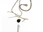 Coral-branch necklace, $240, at alderboutique.com