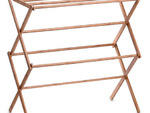 Bamboo drying rack, $25, at Bed Bath & Beyond, 620 Sixth Ave at 18th St (212-255-3550, bedbathandbeyond.com)