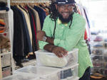If we could only use one word to describe Coltrane Curtis's style, it would be consistent. The 35-year-old founder and creative director of marketing company Team Epiphany (teamepiphany.com) sticks to what he likes by buying multiples from a handful of fa