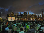 Anne's favorite spot for a summer date: "It doesn't get any better than the evening view of downtown Manhattan from Brooklyn Bridge Park's Syfy Movies with a View (Pier 1, Old Fulton St at Furman St, Dumbo, Brooklyn; 718-802-0603, brooklynbridgeparknyc.or
