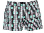 Gap Geometric shorts, $20, at Gap, locations throughout the city; visit gap.com