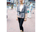 Kate-lyn Scott, 20, student. Spotted on Broadway at 42nd St."My style is a mixture of vintage and flirty with a masculine edge. I'm looking forward to wearing all my flowy dresses this summer."Blazer from H&M, locations throughout the city; visit hm.com