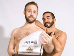Mike Dreyden (right) with Ryan Moller