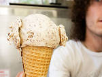Small peppermint and cocoa chip ($4.50) at Van Leeuwen Artisan Ice Cream (632 Manhattan Ave between Bedford and Nassau Aves, Greenpoint, Brooklyn; 718-701-1630, vanleeuwenicecream.com).
