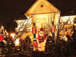 Dyker Heights Christmas LightsPeep 29-foot-tall toy soldiers and an oversize Santa at the Polizzotto home (1145 84th St), and Scrooge and his Christmas ghosts at 1062 84th Street. Main concentration of lights: 83rd St to 86th St between Tenth and Twelfth 