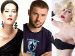From left: Justin Bond, Ben Cohen, Amanda Lepore