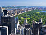 Top of the Rockô is a 55,000 square foot (5,110 square meter), six-level observatory atop the Art Deco skyscraper, 30 Rockefeller Plaza, the centerpiece building of Rockefeller Center, in New York City, USA.  The upper decks are 850 feet (260 meters) abov
