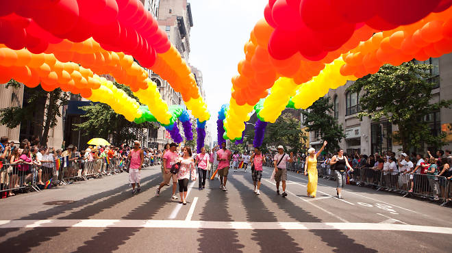Gay Pride in NYC means a colorful pageant down Fifth Avenue