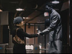 Jenna Fischer and Chris Messina in The Giant Mechanical Man