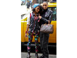 Sapphire Ross, 13, model and junior high school student, Harlem; and Dalila Morales, model and property manager, Harlem
