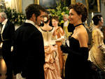 Hugh Dancy and Maggie Gyllenhaal in Hysteria